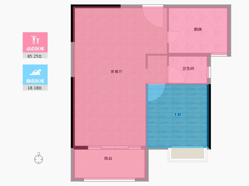 福建省-泉州市-永隆国际城-96.03-户型库-动静分区