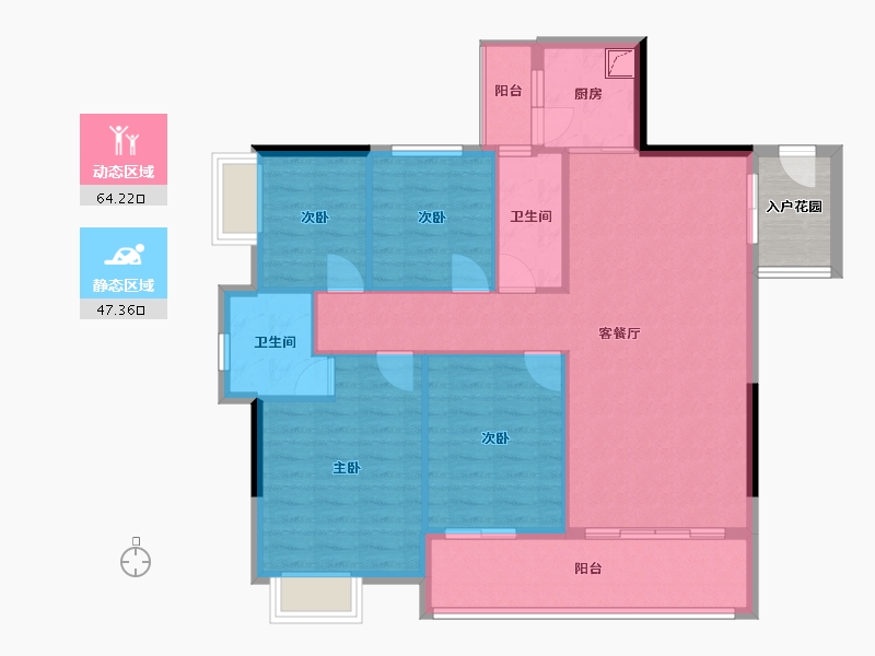 广东省-湛江市-康达轩-99.00-户型库-动静分区