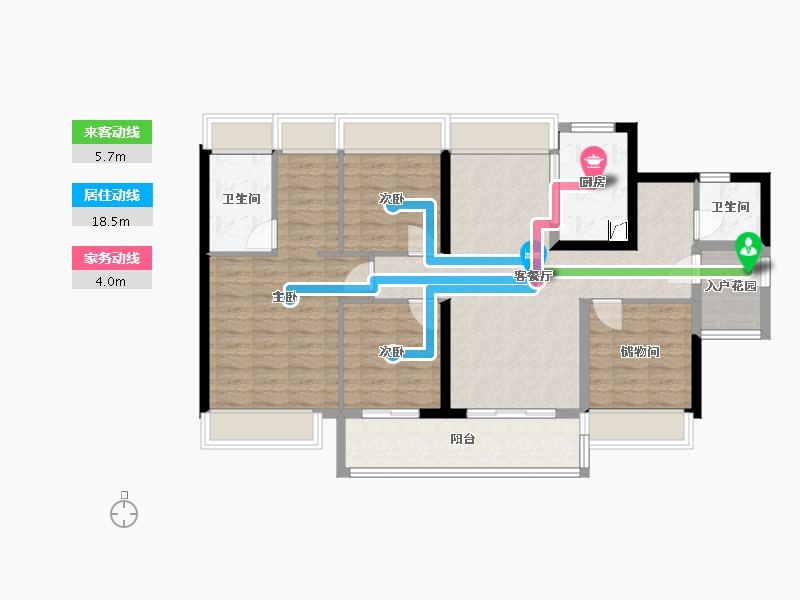 广东省-广州市-万科城市之光-103.48-户型库-动静线