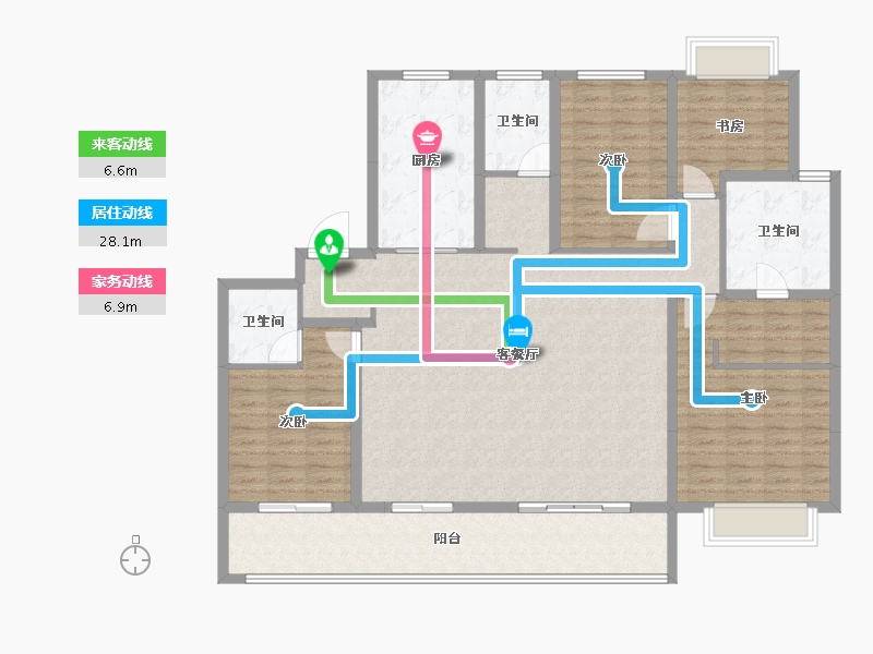 江苏省-常州市-花语江南-151.20-户型库-动静线