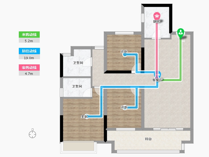 江苏省-镇江市-路劲·港欣城-96.01-户型库-动静线