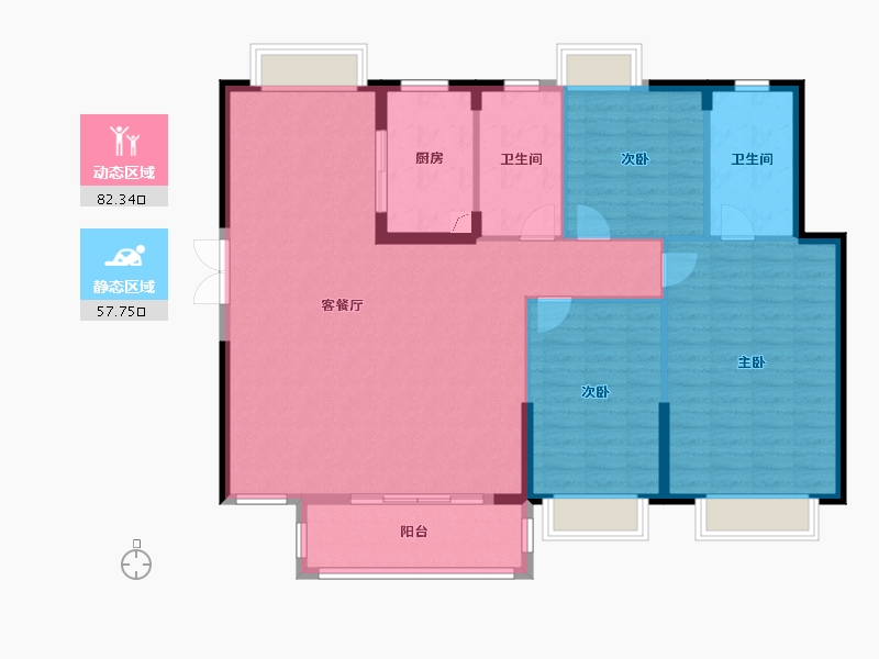 江西省-九江市-联泰万泰城-129.00-户型库-动静分区