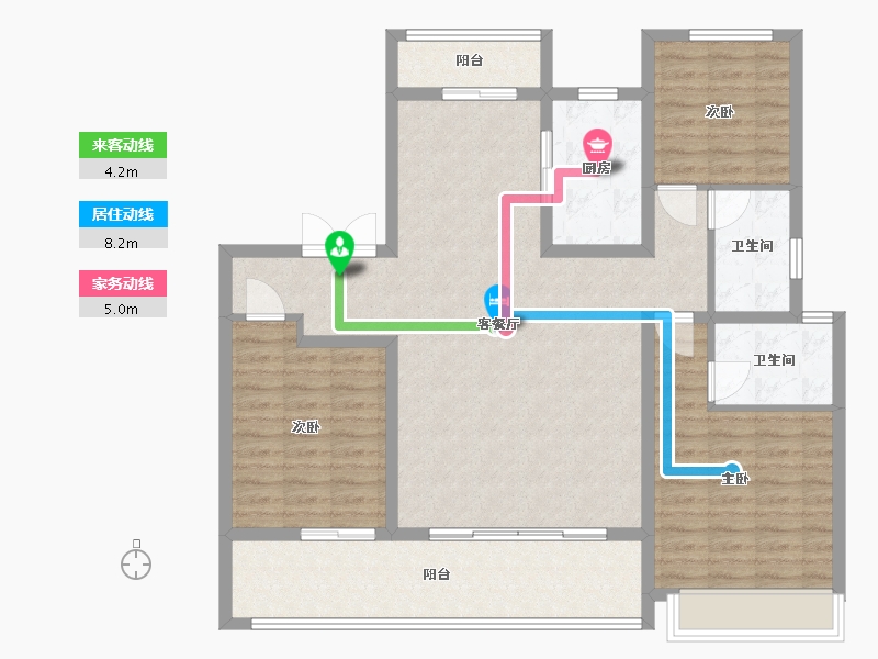 河南省-商丘市-建业神火江山府-114.40-户型库-动静线