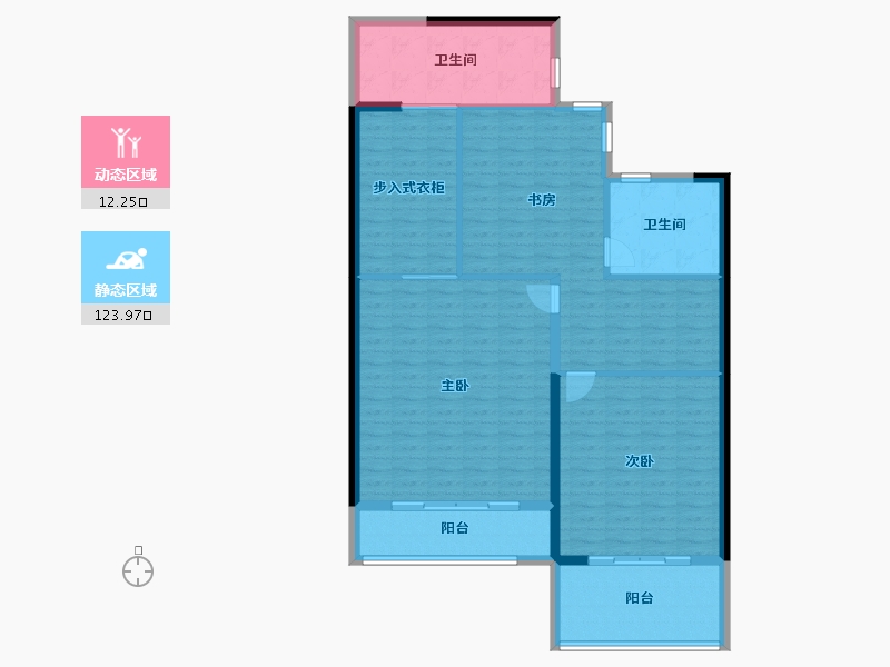 福建省-莆田市-保利云上-125.00-户型库-动静分区