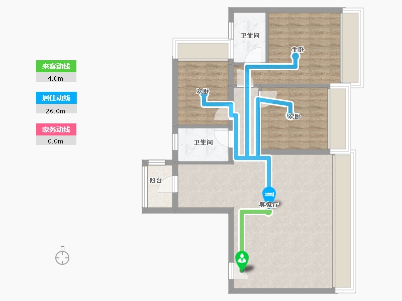 四川省-成都市-大学城鹭洲城邦-79.97-户型库-动静线