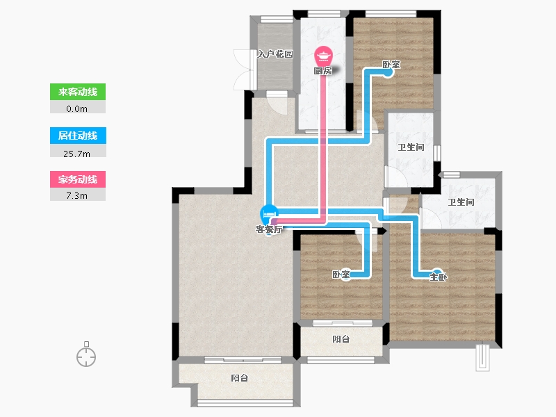 河南省-郑州市-郑州恒大养生谷-108.52-户型库-动静线