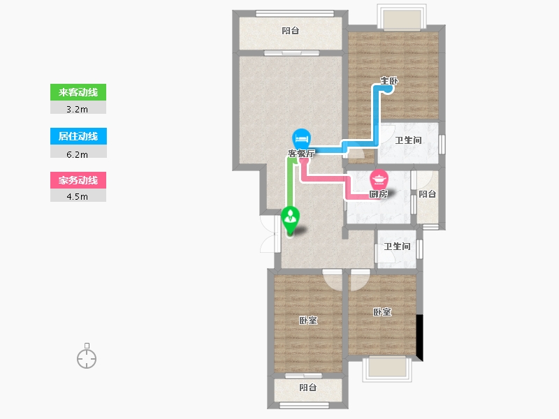 贵州省-黔南布依族苗族自治州-中铁国际生态城白晶谷&逸昱-91.36-户型库-动静线