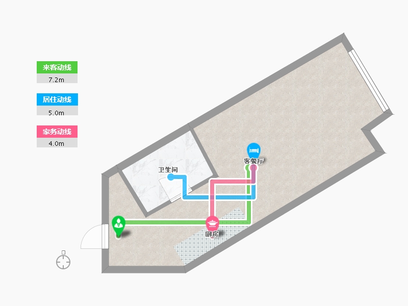 辽宁省-沈阳市-华府悦都-42.00-户型库-动静线