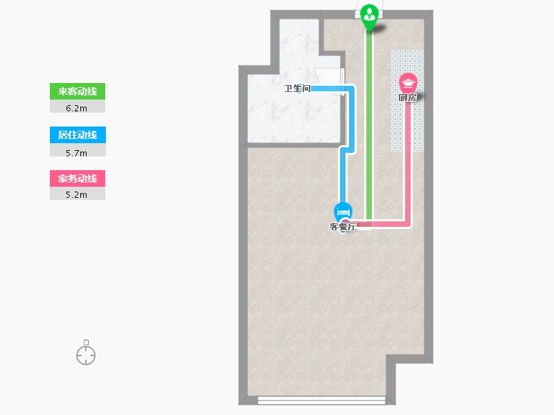 辽宁省-沈阳市-华府悦都-50.29-户型库-动静线