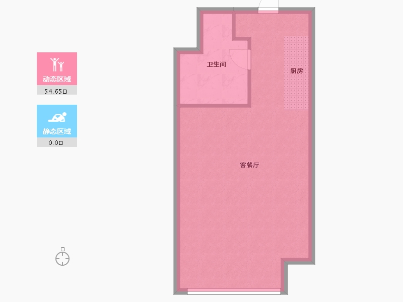 辽宁省-沈阳市-华府悦都-50.29-户型库-动静分区