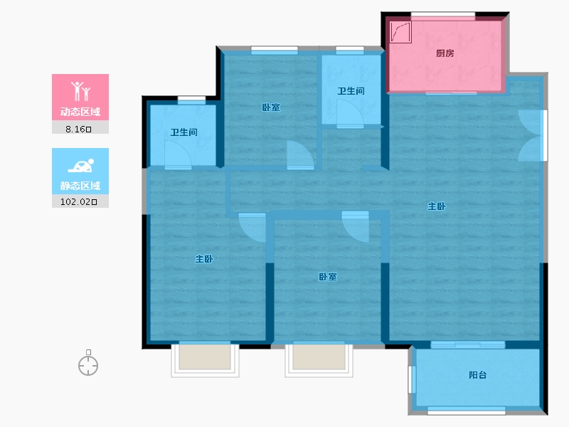 河南省-漯河市-东方今典-99.00-户型库-动静分区