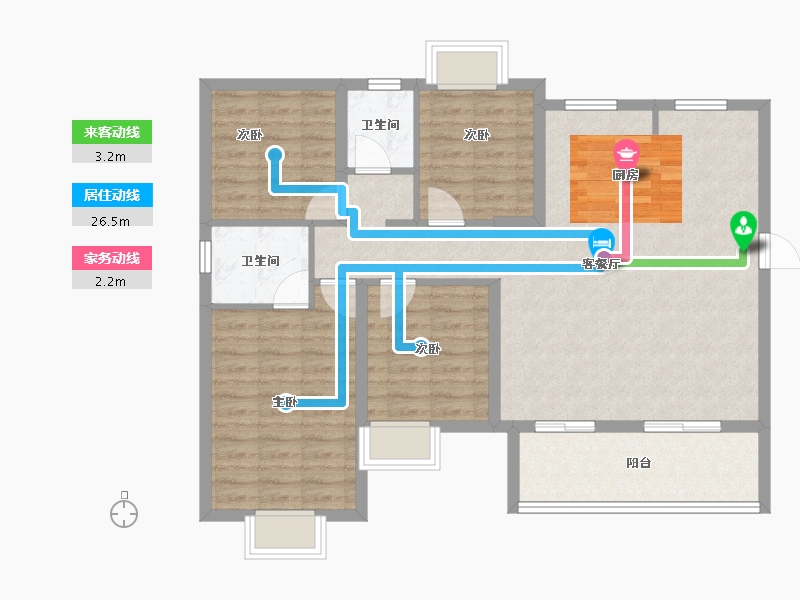 福建省-泉州市-翰林合著-98.40-户型库-动静线