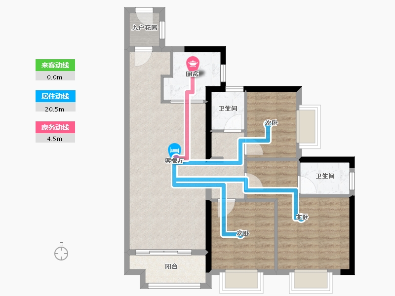 广东省-广州市-五矿壹云台-80.05-户型库-动静线