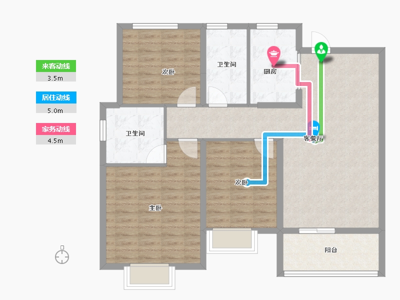 湖北省-武汉市-光明府-96.42-户型库-动静线