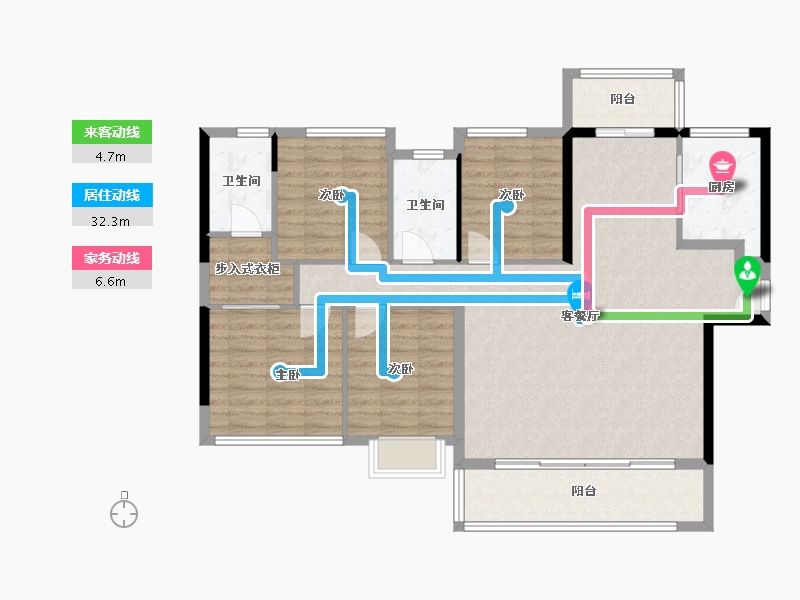 福建省-泉州市-建发映月-114.40-户型库-动静线