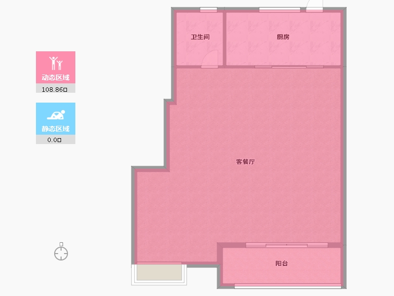 浙江省-杭州市-硕丰西湖里-102.34-户型库-动静分区