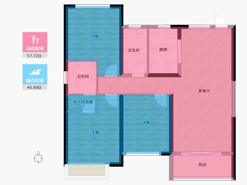 江西省-南昌市-聚仁·滨江悦城-87.99-户型库-动静分区