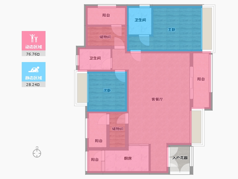 四川省-成都市-528尚都-98.00-户型库-动静分区