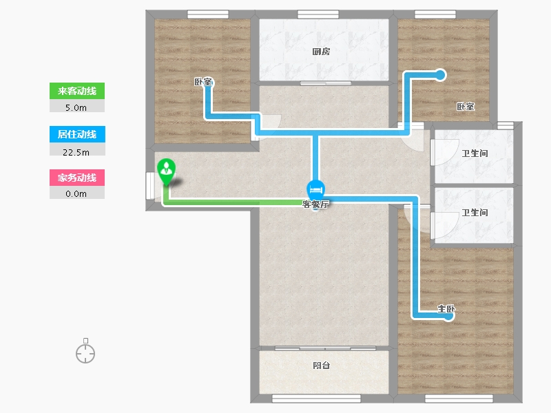 甘肃省-兰州市-中海铂悦府-97.43-户型库-动静线