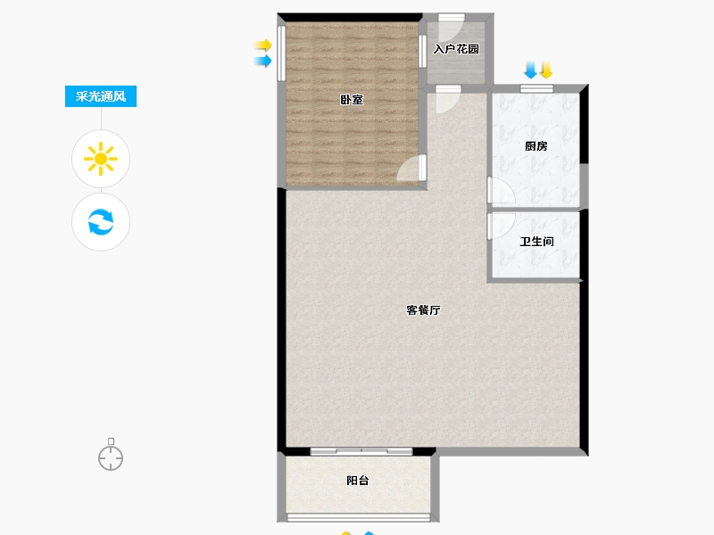 湖南省-长沙市-澳海望洲府-116.10-户型库-采光通风