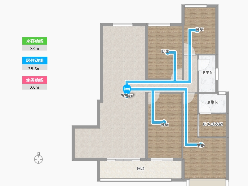 湖南省-长沙市-保利城-139.21-户型库-动静线