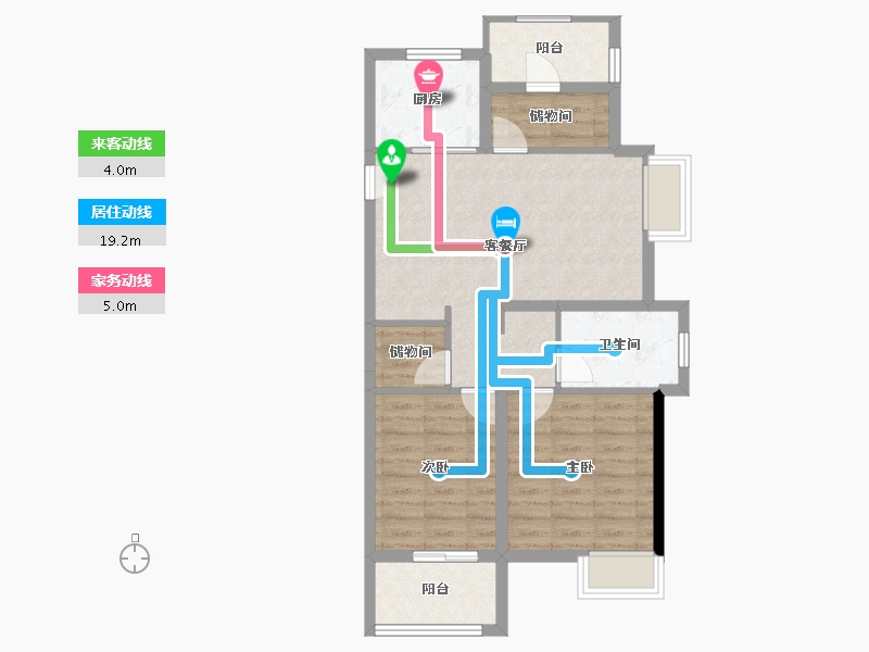 浙江省-宁波市-荣安林语秋月-71.21-户型库-动静线