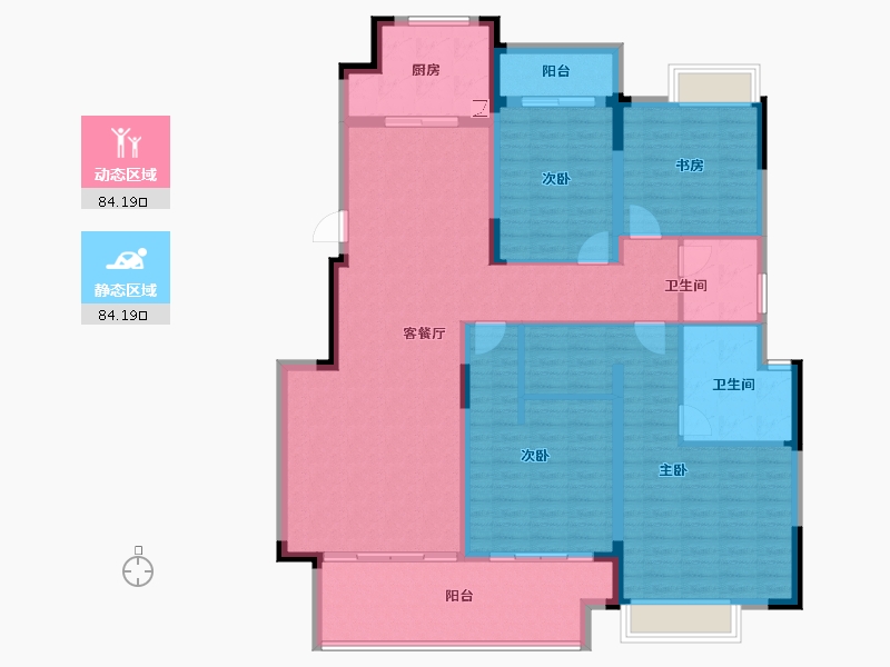 江西省-南昌市-华邦观湖别院-152.80-户型库-动静分区