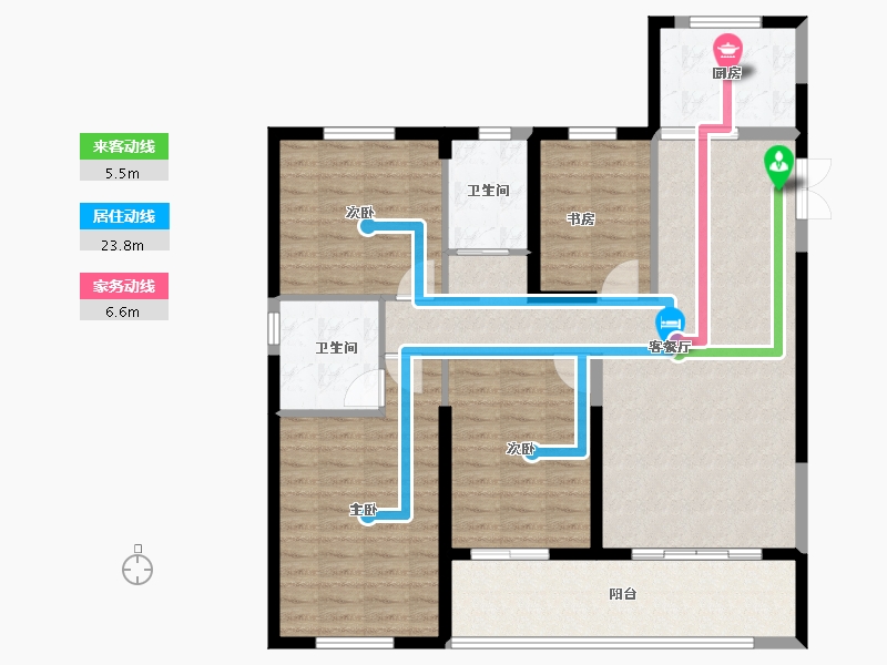 湖北省-武汉市-百秀城-114.61-户型库-动静线