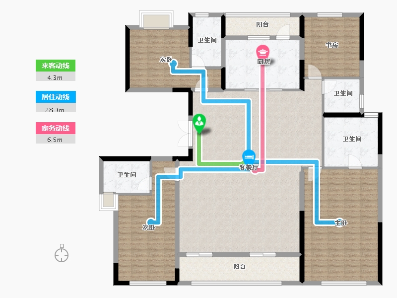 湖北省-武汉市-光谷创新天地-192.00-户型库-动静线