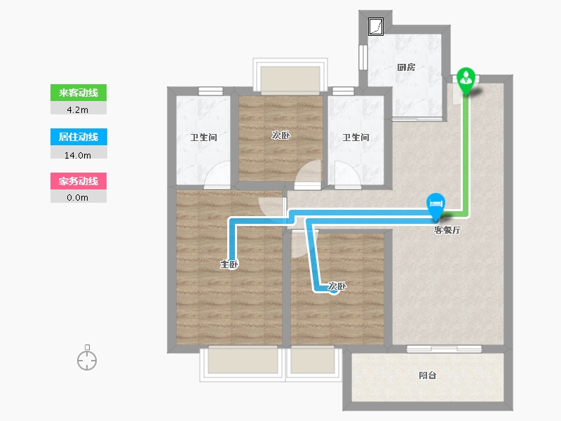 江西省-南昌市-新力宝龙理想城-78.48-户型库-动静线