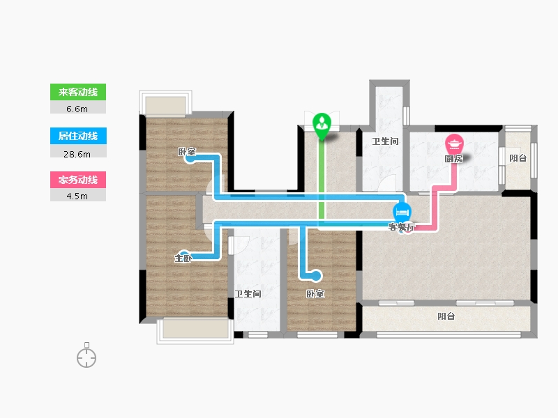 湖北省-武汉市-光谷创新天地-112.00-户型库-动静线