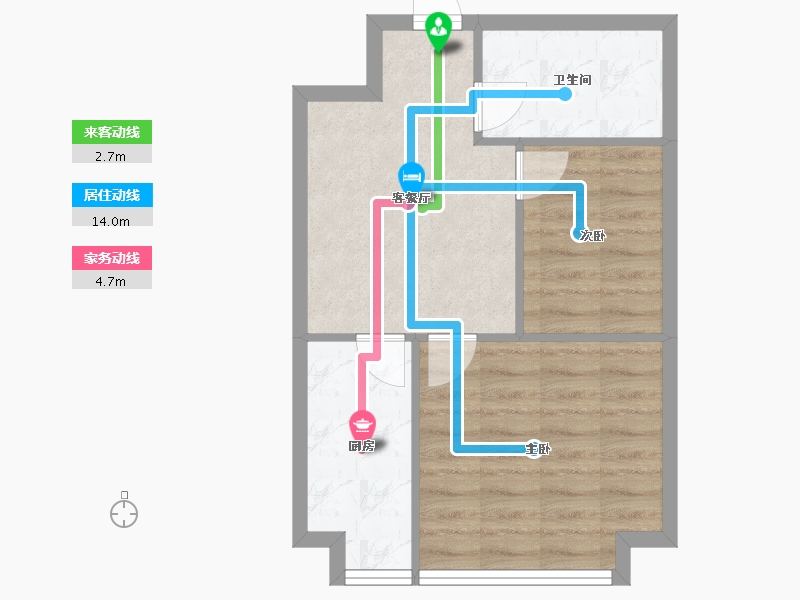 陕西省-榆林市-和汇府-50.00-户型库-动静线