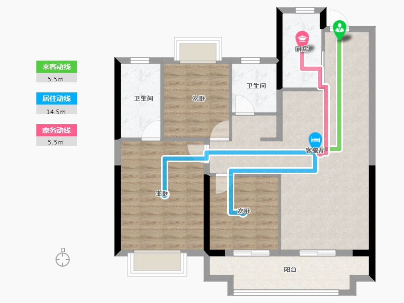 湖北省-武汉市-武汉二十四城-91.19-户型库-动静线