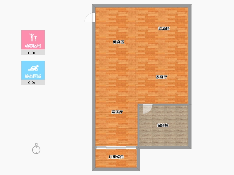 浙江省-杭州市-硕丰西湖里-95.04-户型库-动静分区