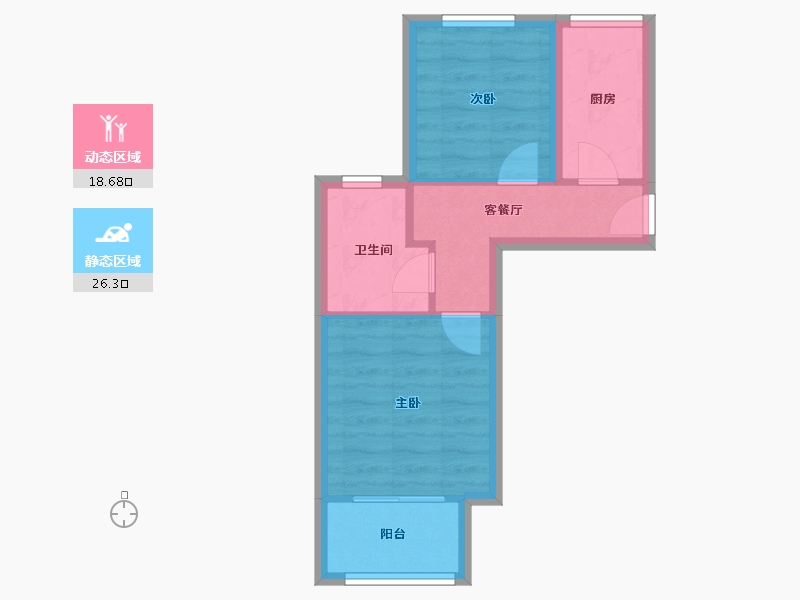 上海-上海市-福莱馨苑-38.00-户型库-动静分区