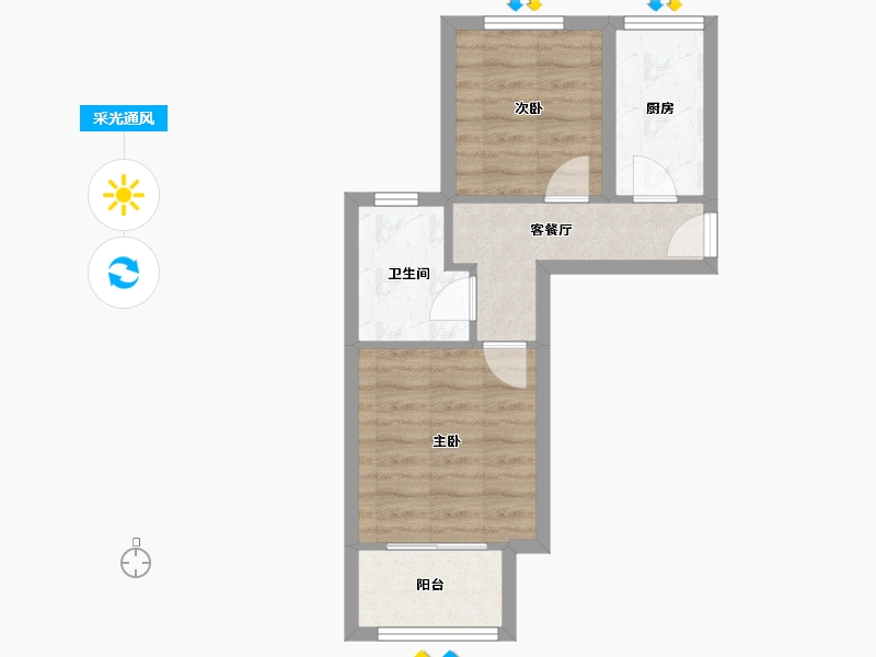 上海-上海市-福莱馨苑-38.00-户型库-采光通风