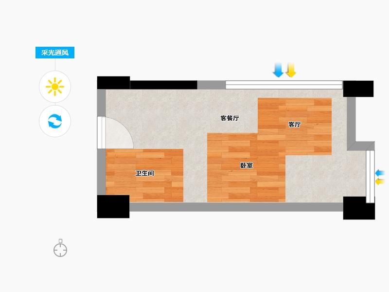 湖南省-长沙市-保利恒伟·时光印象-23.29-户型库-采光通风