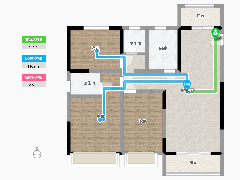 河南省-南阳市-鑫联文景苑-98.00-户型库-动静线