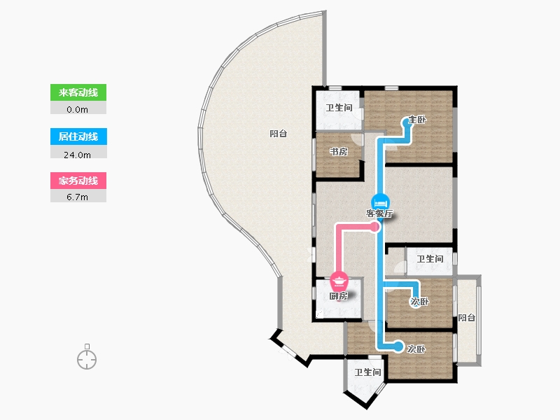 湖北省-武汉市-城投融创国博城-249.47-户型库-动静线