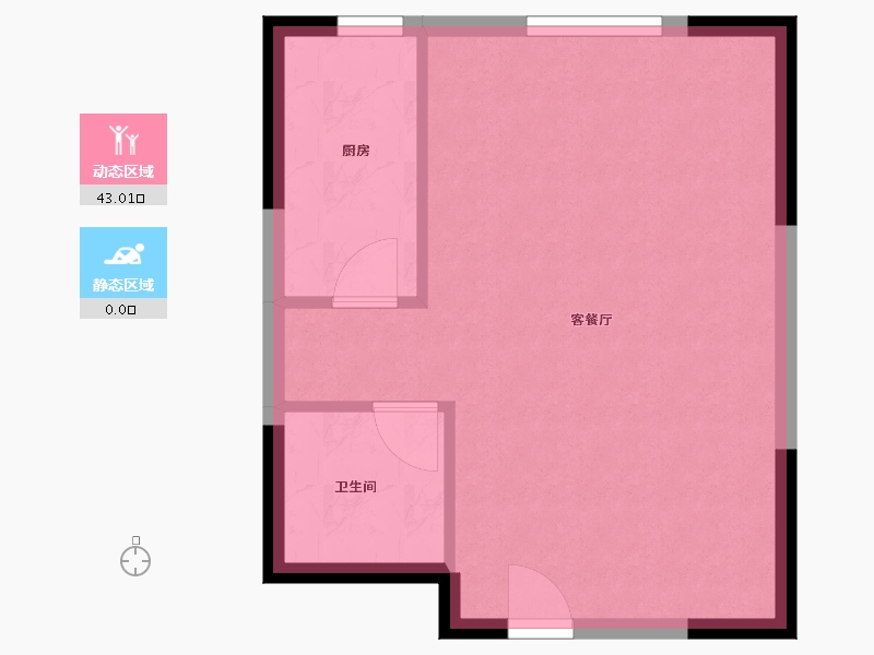 辽宁省-沈阳市-春晖尚居-39.20-户型库-动静分区