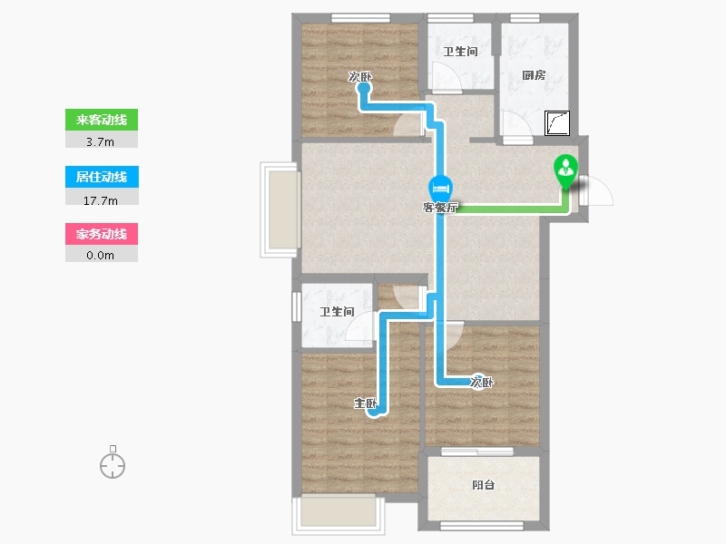 福建省-厦门市-中交国贸鹭原-80.00-户型库-动静线