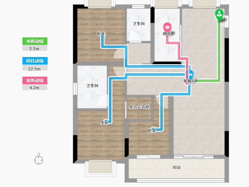 湖北省-武汉市-清能熙悦台-91.12-户型库-动静线