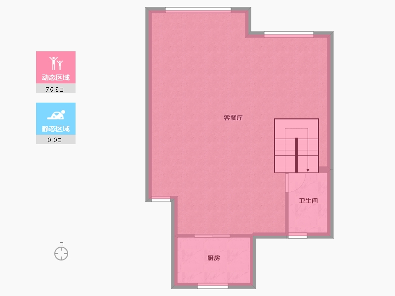 山东省-青岛市-万科金域华府-141.00-户型库-动静分区