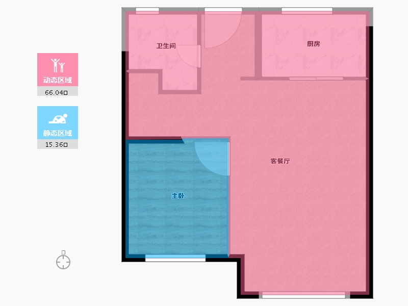 福建省-厦门市-世茂国风长安-74.85-户型库-动静分区