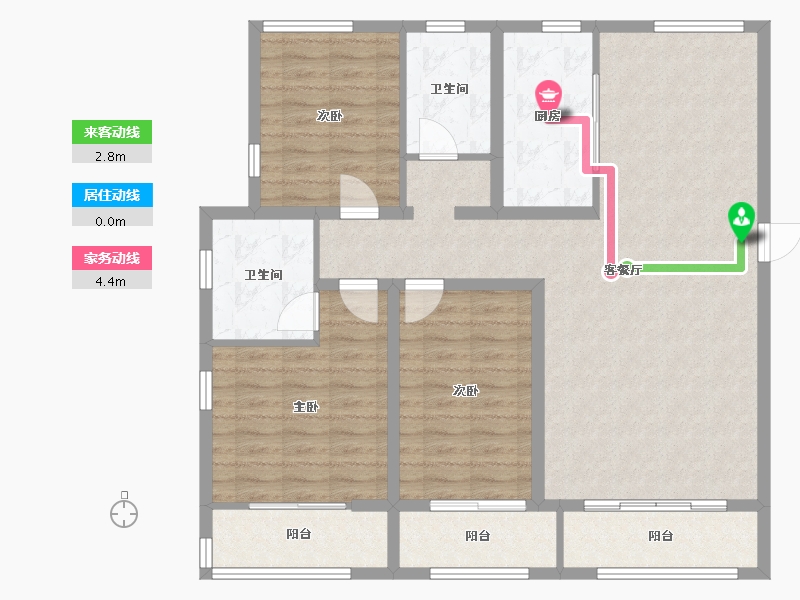 河北省-邢台市-上东御府-110.00-户型库-动静线