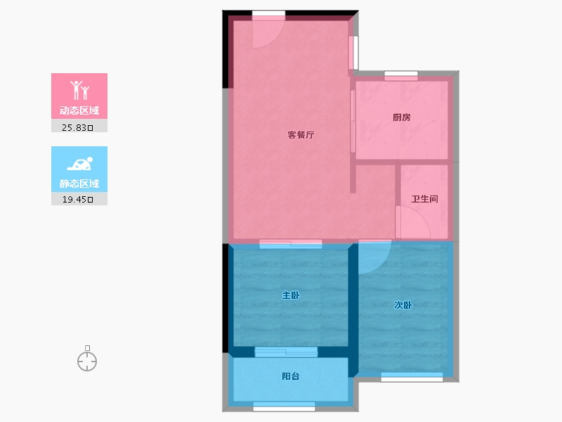 湖北省-武汉市-长江青年城-39.99-户型库-动静分区