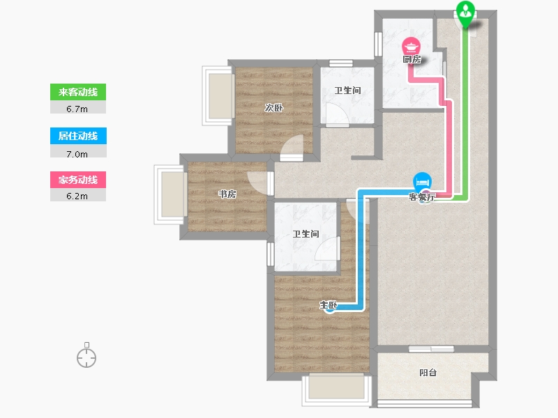 湖北省-武汉市-江印-83.20-户型库-动静线