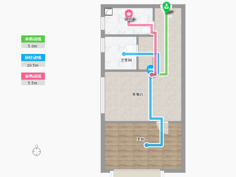 天津-天津市-新城和兴府-51.84-户型库-动静线