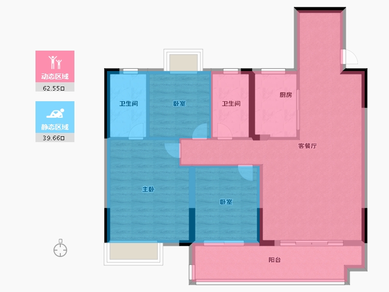 江西省-南昌市-文演中心-91.99-户型库-动静分区