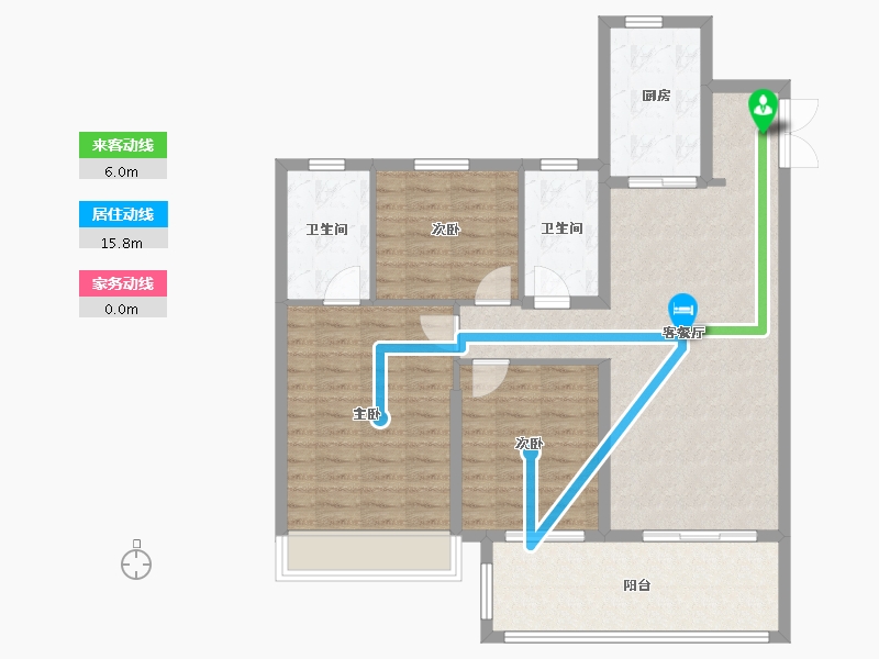 江苏省-南京市-雅居乐汇港城-100.01-户型库-动静线